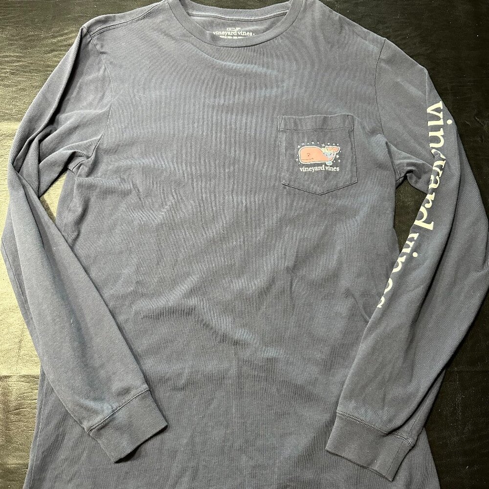 Vineyard Vines "Happy Hannukah" Long Sleeve T-Shirt